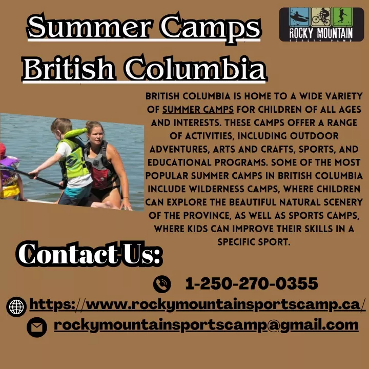summer camps british columbia british columbia