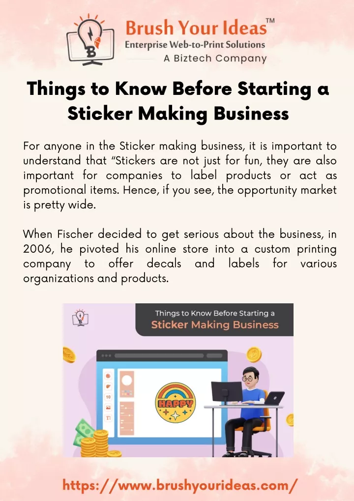 things to know before starting a sticker making