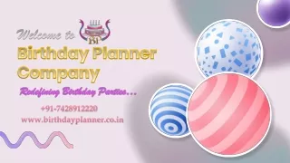 Birthday planner in delhi