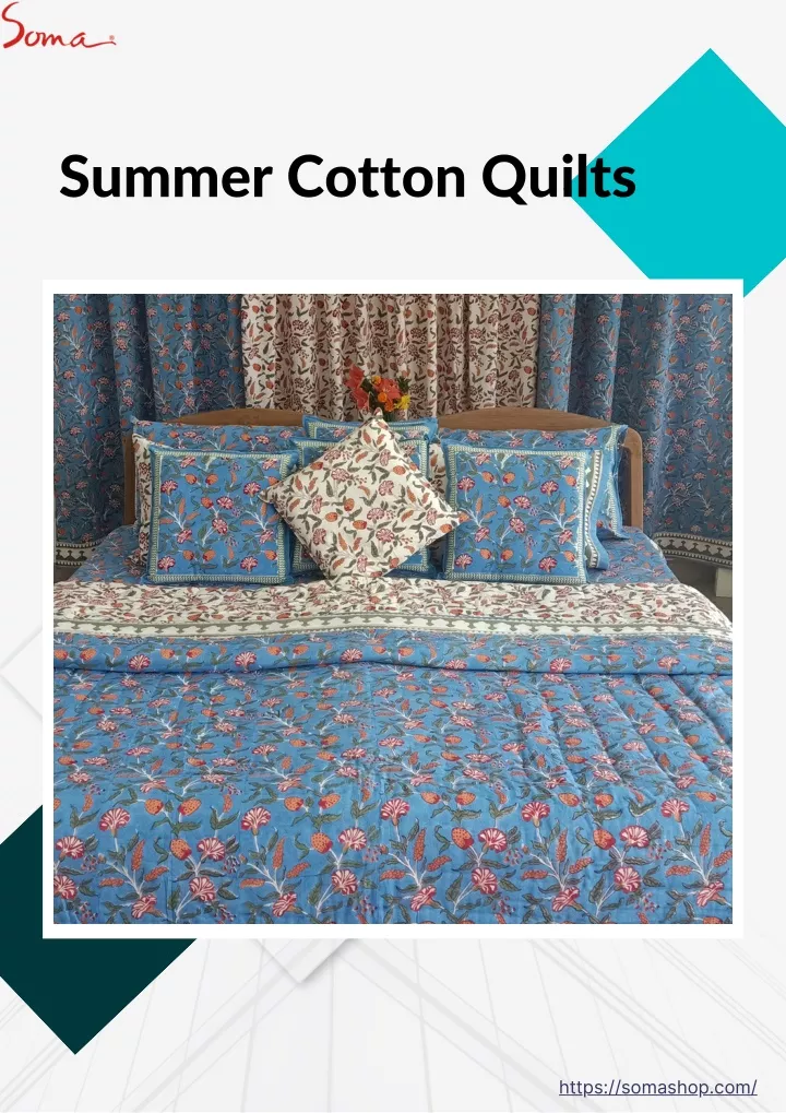 summer cotton quilts