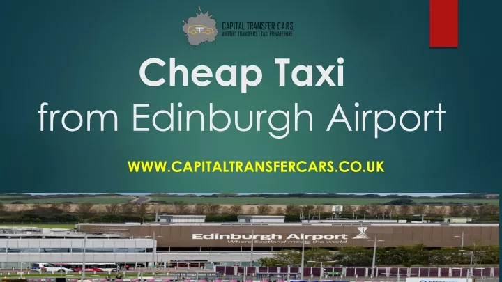 cheap taxi from edinburgh airport