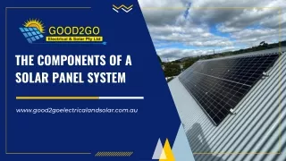 the components of a solar panel system