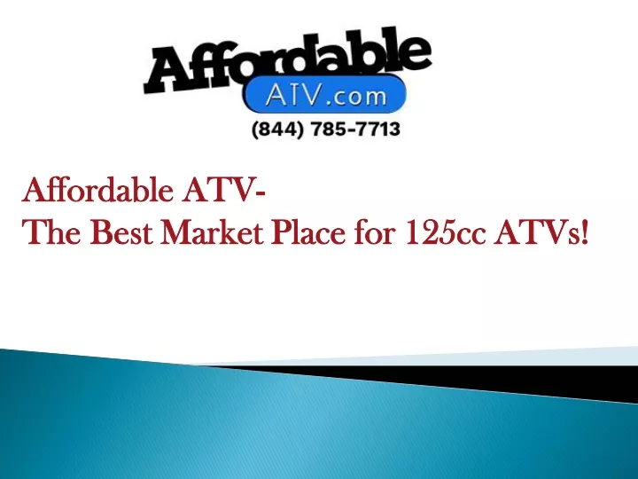 affordable atv the best market place for 125cc