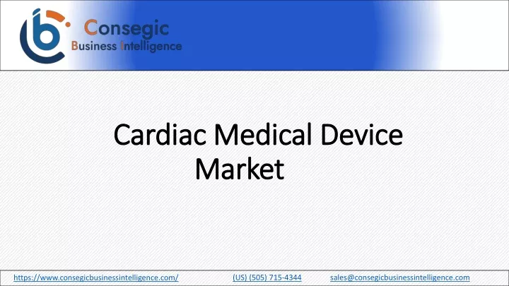 cardiac medical device market