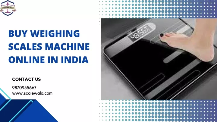 buy weighing scales machine online in india