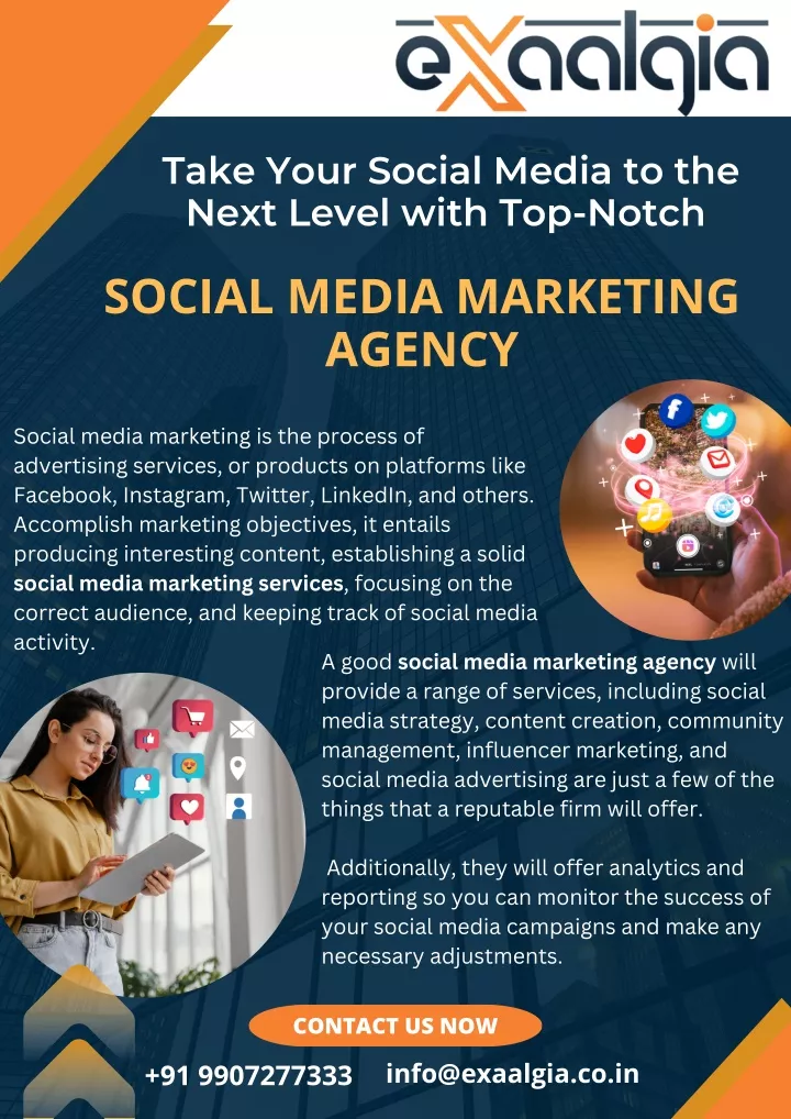 take your social media to the next level with