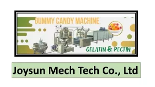 Gummy Candy Counting and Filling Machine