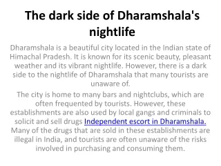 Call girls in Dharamshala (1)