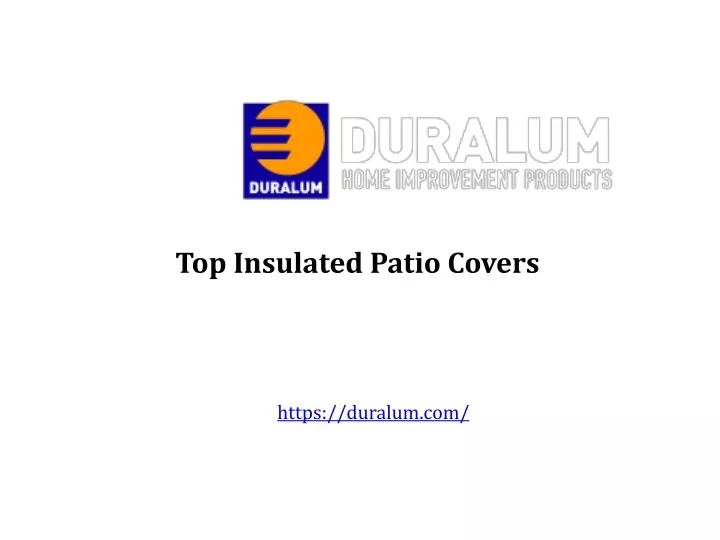 top insulated patio covers