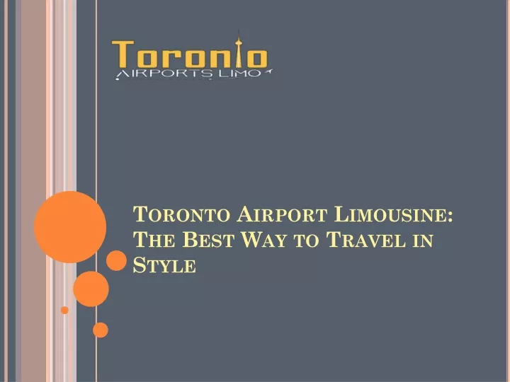 t oronto a irport l imousine