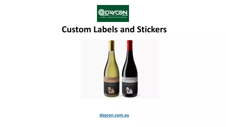 custom labels and stickers daycon com au