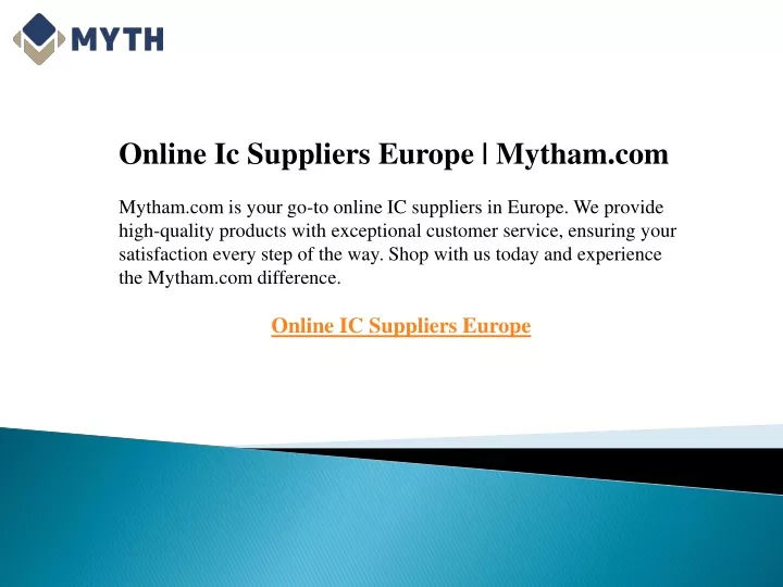 online ic suppliers europe mytham com mytham