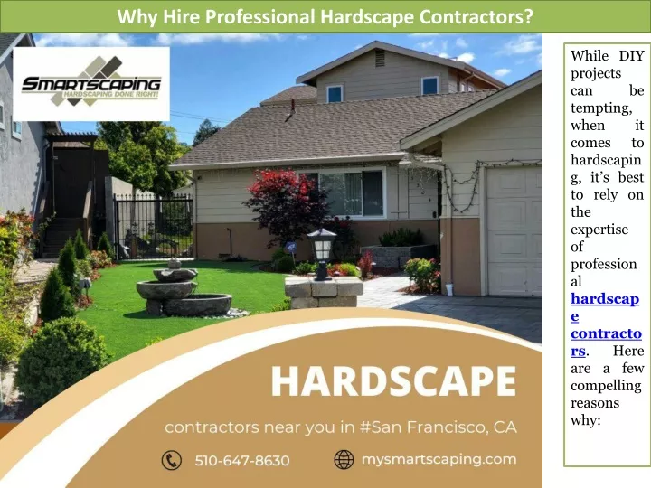 why hire professional hardscape contractors
