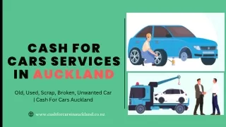 Best Cash For Cars services in Auckland