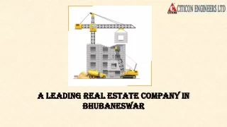 A Leading Real Estate Company in Bhubaneswar