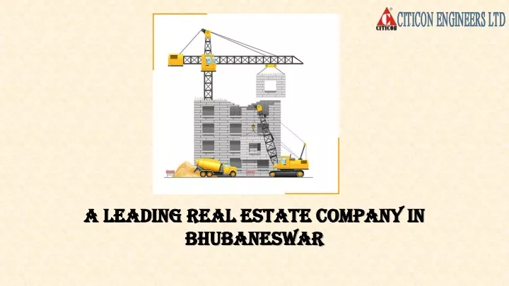 a leading real estate company in bhubaneswar