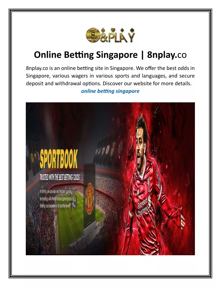 online betting singapore 8nplay co