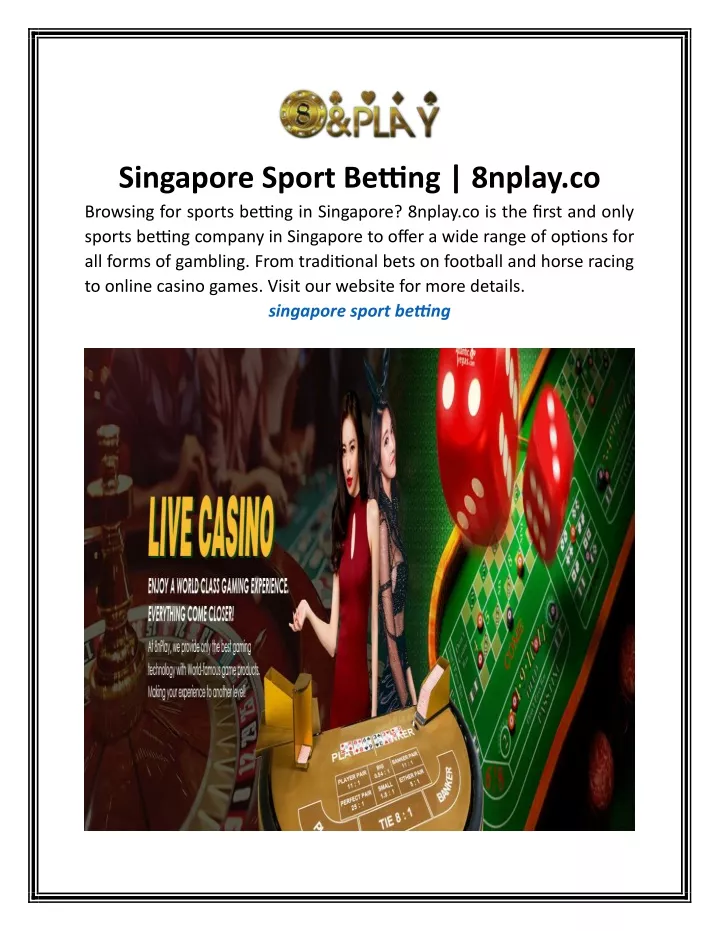 singapore sport betting 8nplay co browsing