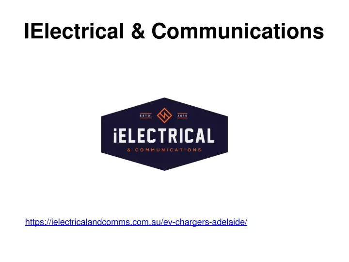 ielectrical communications