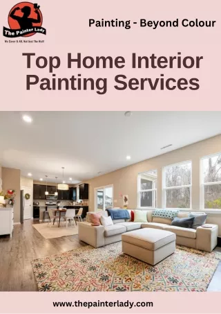 Top Home Interior Painting Services - The Painter Lady