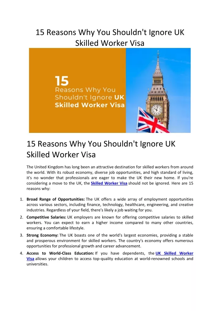 15 reasons why you shouldn t ignore uk skilled