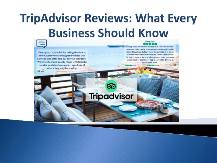 tripadvisor reviews what every business should know