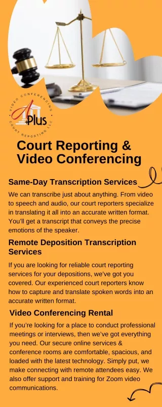 Advanced Court Reporting Techniques