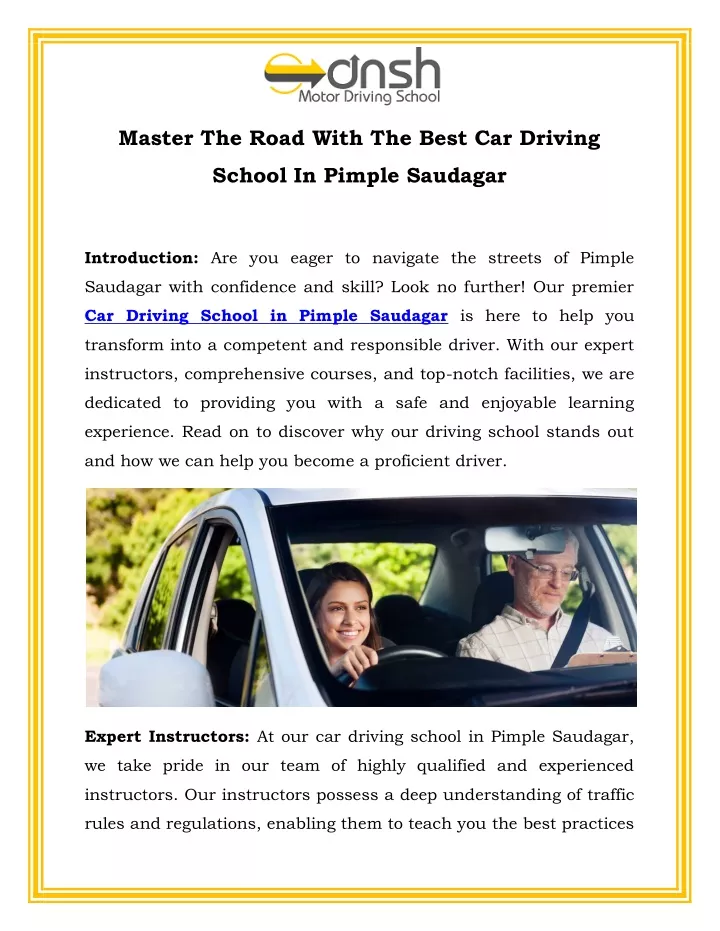 master the road with the best car driving