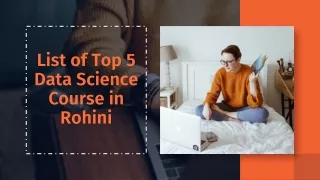 List of Top 5 Data Science Courses in Rohini, Delhi