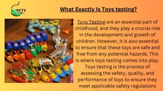 What Exactly Is Toys testing