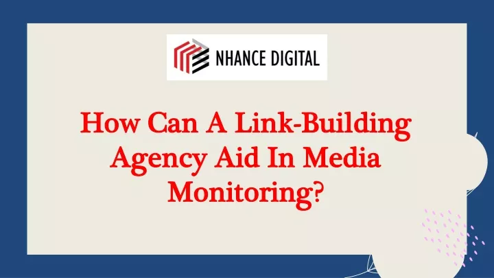 how can a link building agency aid in media