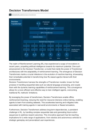 decision transformers model