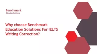 IELTS Writing Correction Service | BenchmarkEdu