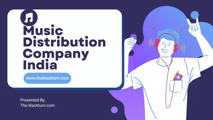 music distribution company india www theblackturn