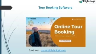 tour booking software