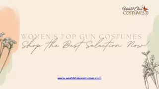 Women's Top Gun Costumes - Shop the Best Selection Now!