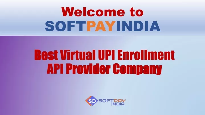 welcome to soft pay india