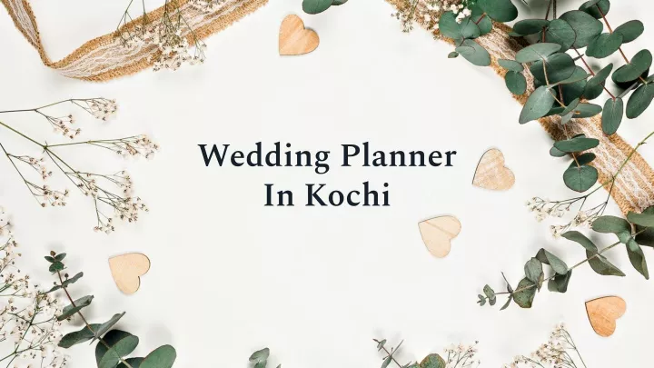 wedding planner in kochi