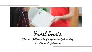 Freshknots - Flower Delivery in Bangalore