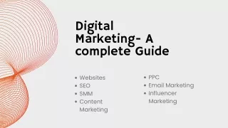 Digital Marketing- A complete Guide