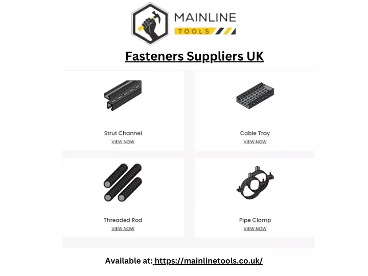 fasteners suppliers uk