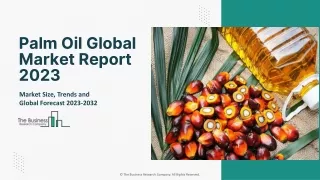 palm oil global market report 2023