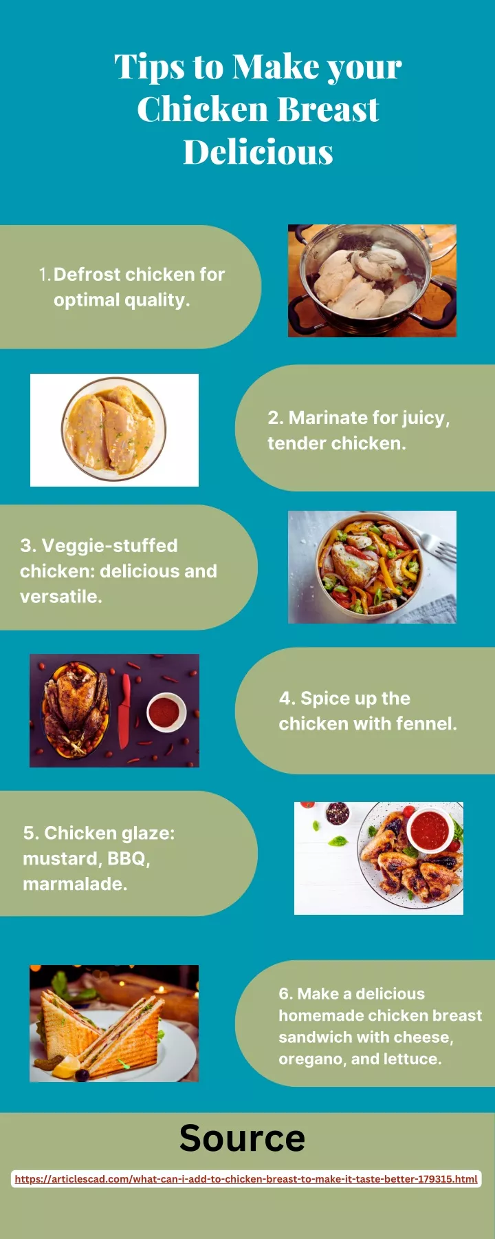 tips to make your chicken breast delicious