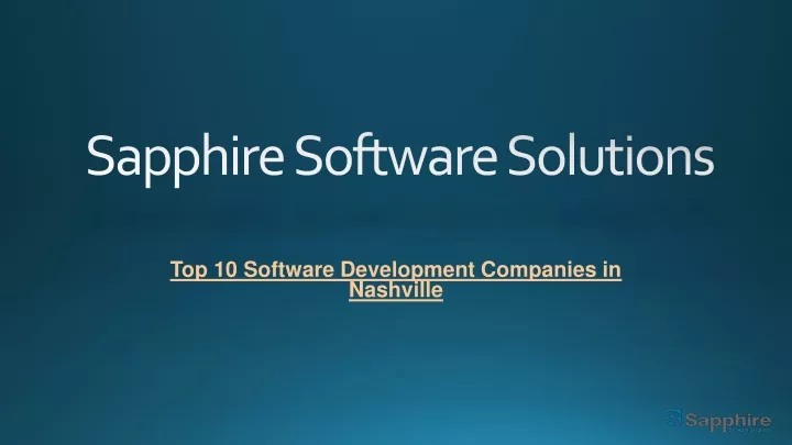 top 10 software development companies in nashville