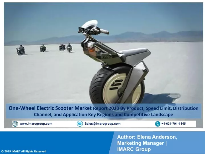 one wheel electric scooter market report 2023