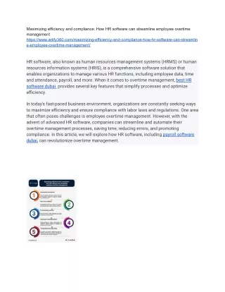 maximizing efficiency and compliance