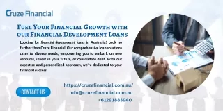 Fuel Your Financial Growth with our Financial Development Loans