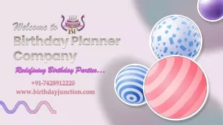 Birthday planner in chandigarh