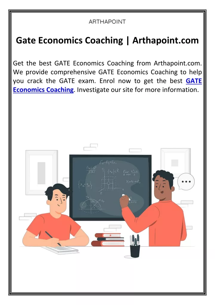 gate economics coaching arthapoint com
