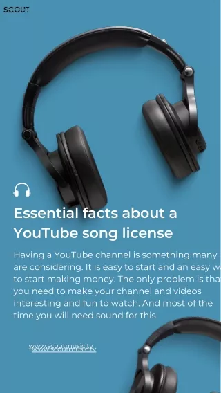 Essential facts about a YouTube song license